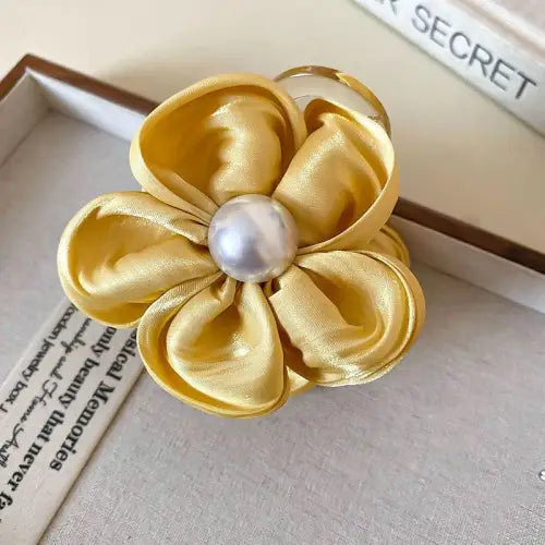 Blooming Beauty Flower Acrylic Hair Claw Clips