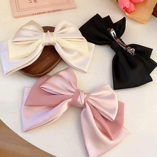 Bow Cloth Hair Clip - CM Fashion