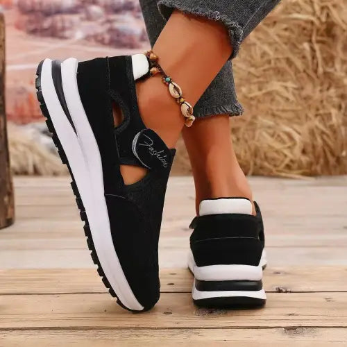 Breathable Platform Sneakers