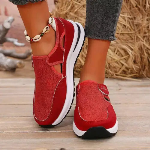 Breathable Platform Sneakers