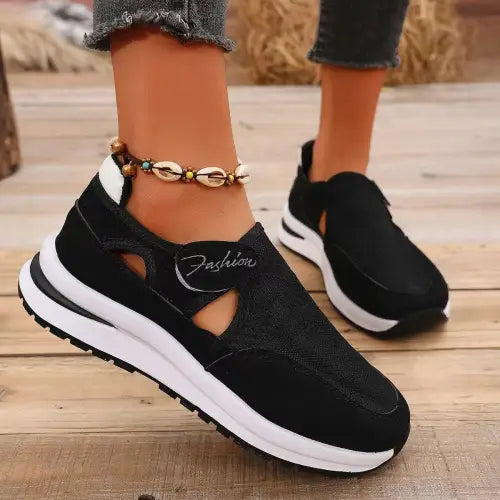Breathable Platform Sneakers