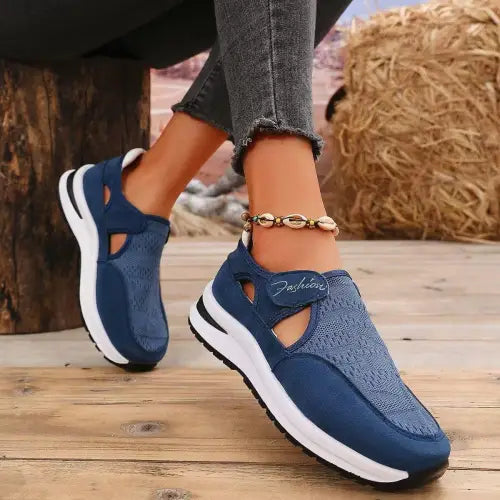 Breathable Platform Sneakers
