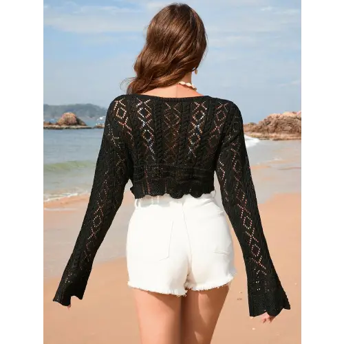 Breezy Long Sleeve Cover Up