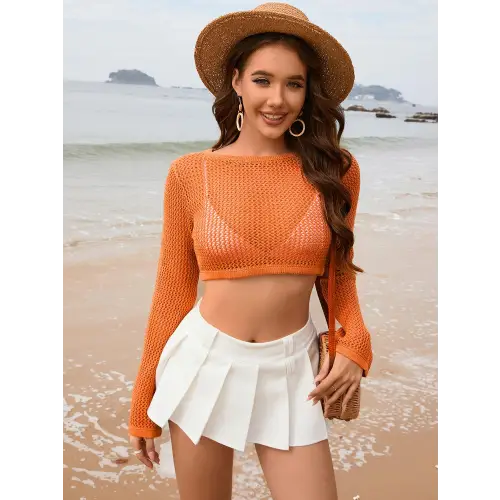Breezy Long Sleeve Cover Up