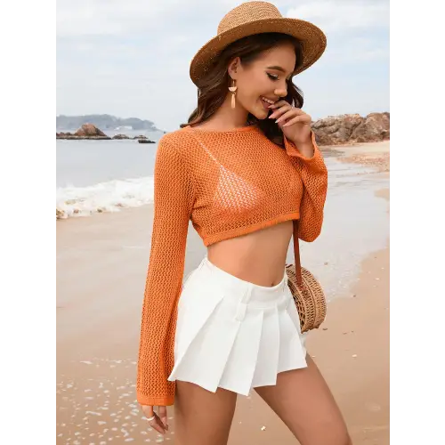 Breezy Long Sleeve Cover Up