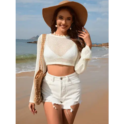 Breezy Long Sleeve Cover Up