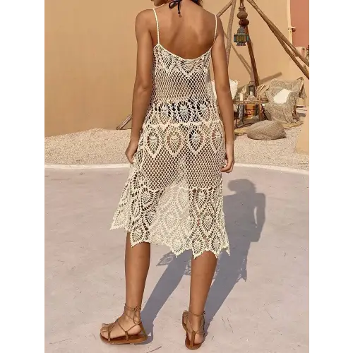 Breezy Scoop Spaghetti Cover Up Dress