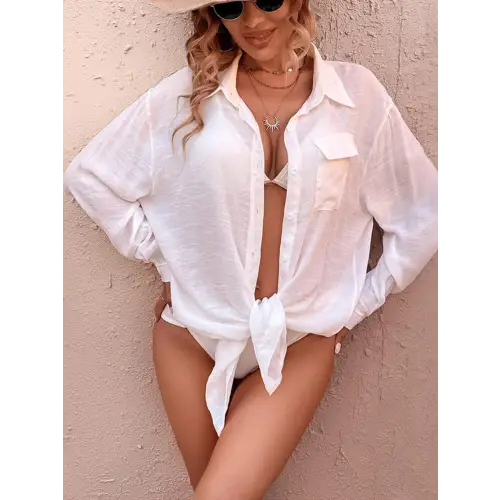 Breezy Pocketed Cover Up