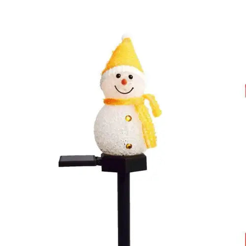 Brighten Your Holidays with LED Solar Snowman Lawn Ornaments