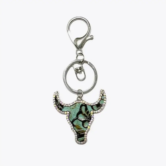 Bull Shape Key Chain - Style A / One Size - CynthiaMonica CM