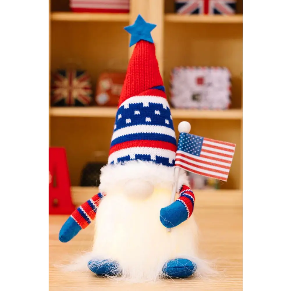 Celebrate Freedom with Independence Day Knit Decor Gnomes