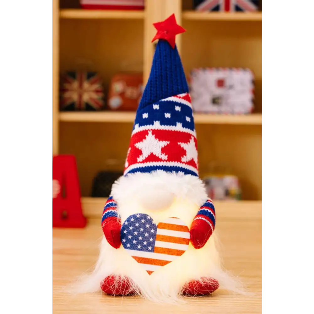 Celebrate Freedom with Independence Day Knit Decor Gnomes