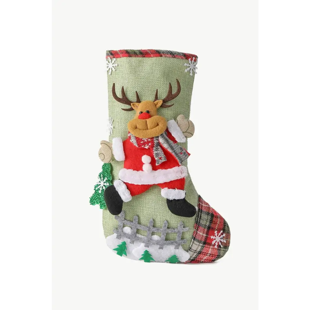 Charming Plaid Christmas Stockings for Festive Cheer