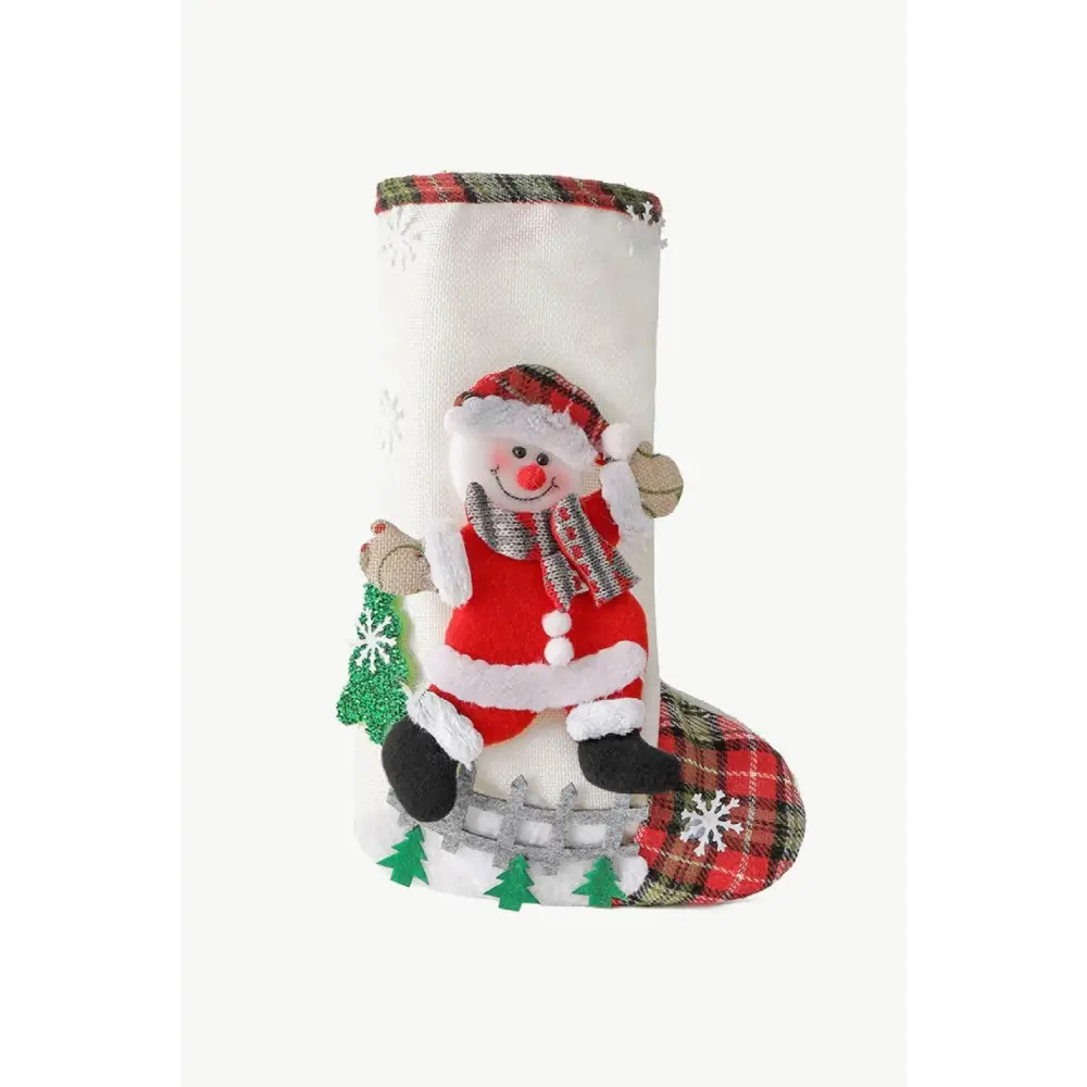 Charming Plaid Christmas Stockings for Festive Cheer