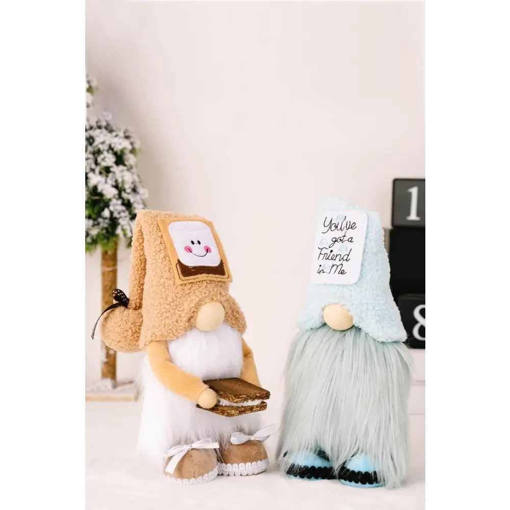 Charming Pom-Pom Trim Faceless Gnome Dolls for Christmas and Mother’s Day