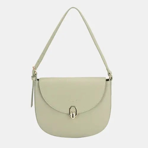 David Jones Metal Buckle Shoulder Bag - CM Fashion