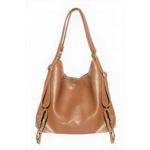 Chic Fame PU Leather Multipurpose Shoulder Bag