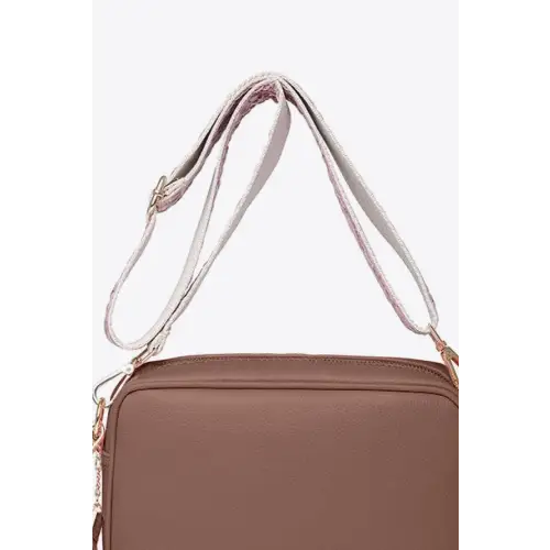 Chic Leather Tassel Crossbody Bag for Stylish Adventures