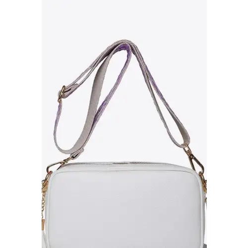 Chic Leather Tassel Crossbody Bag for Stylish Adventures