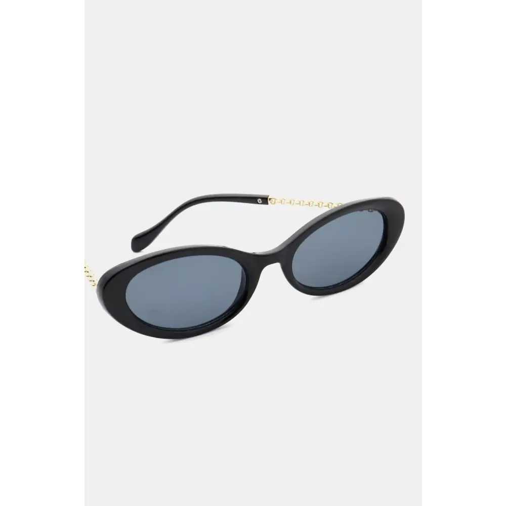 Chic Olive Green Frame Cat-Eye Sunglasses for Effortless Style