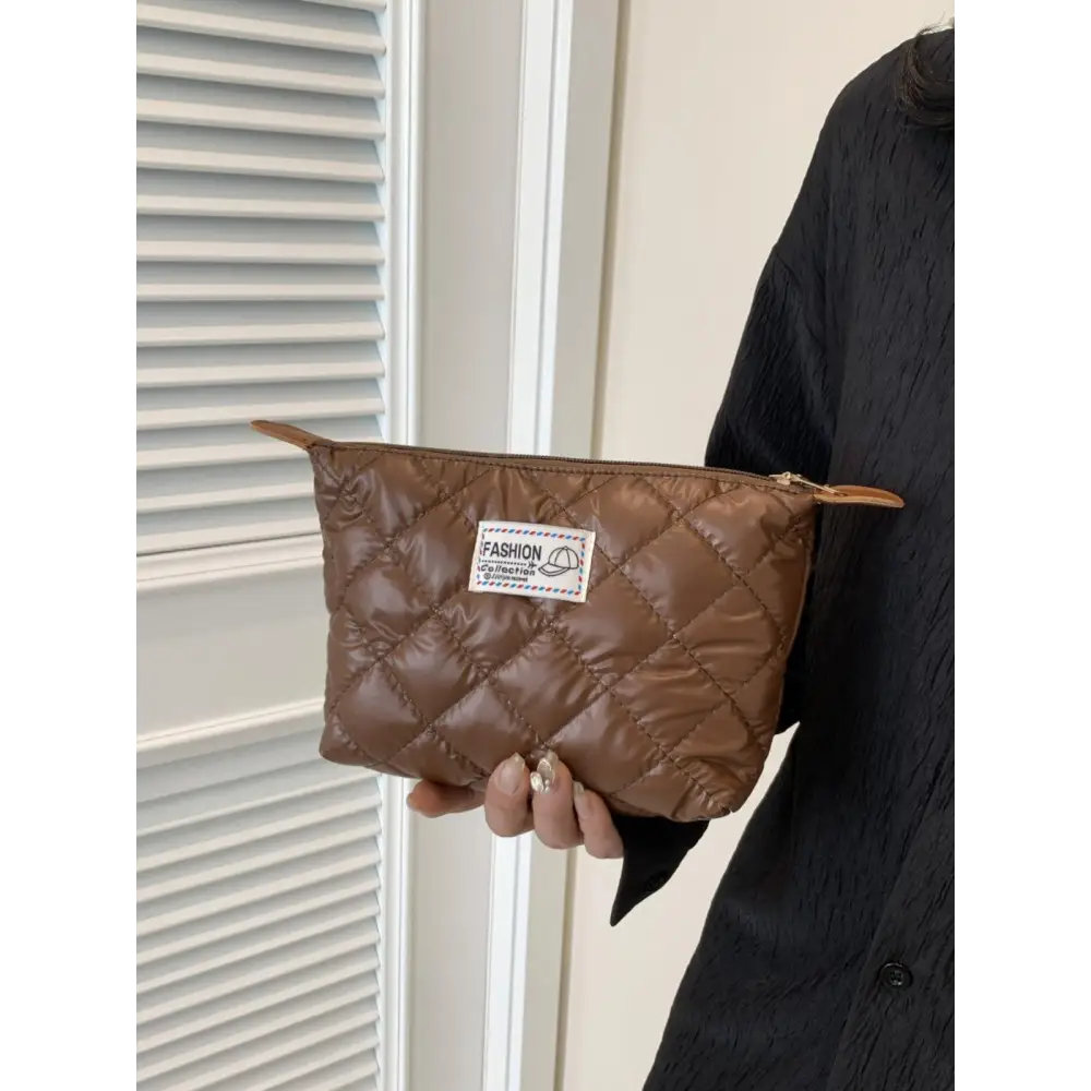 Chic Solid Quilted Clutch Set for a Stylish Touch