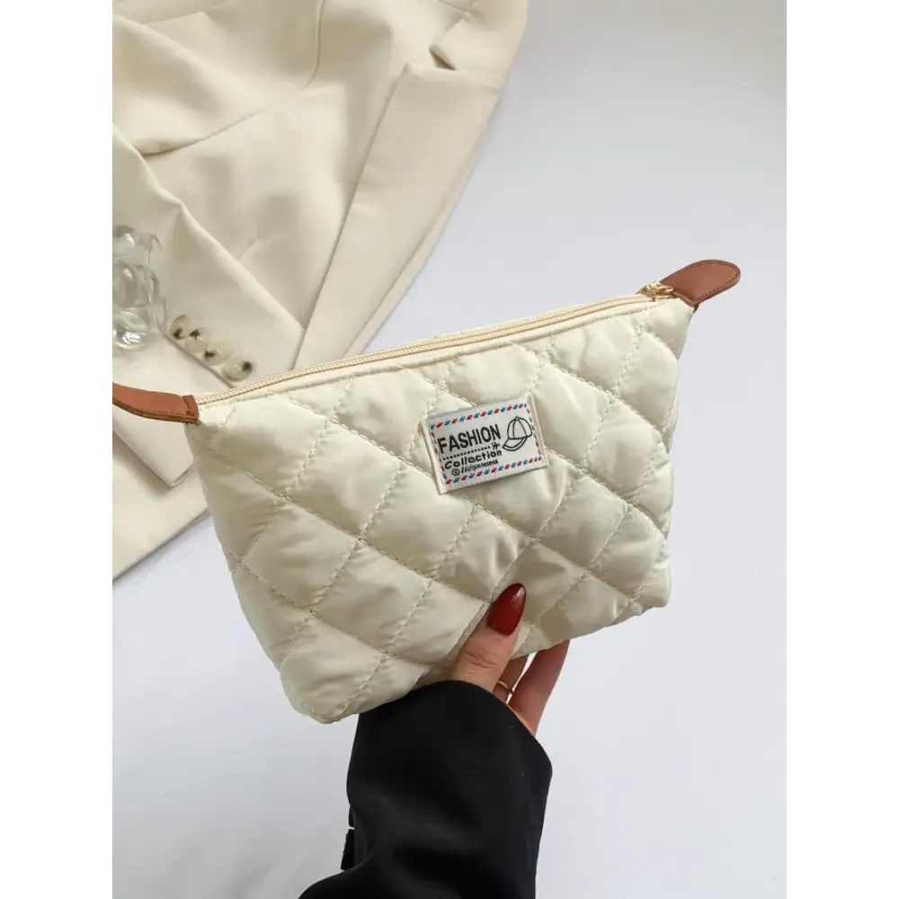 Chic Solid Quilted Clutch Set for a Stylish Touch