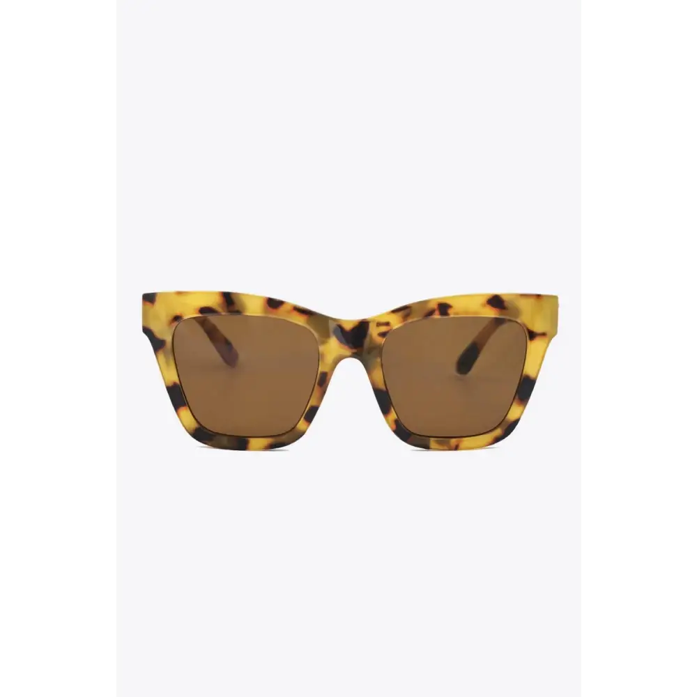 Chic Tortoiseshell UV400 Sunglasses with Stylish Acetate Lens