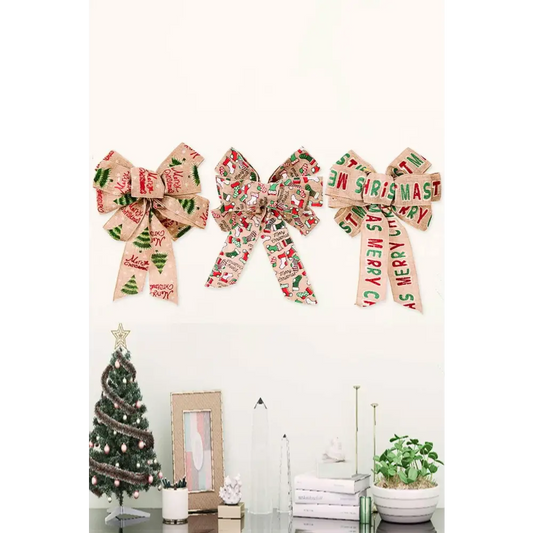 Christmas Bow Ornaments - CM Fashion