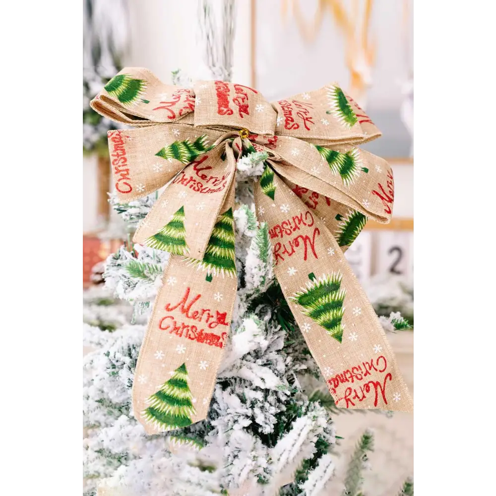 Christmas Bow Ornaments