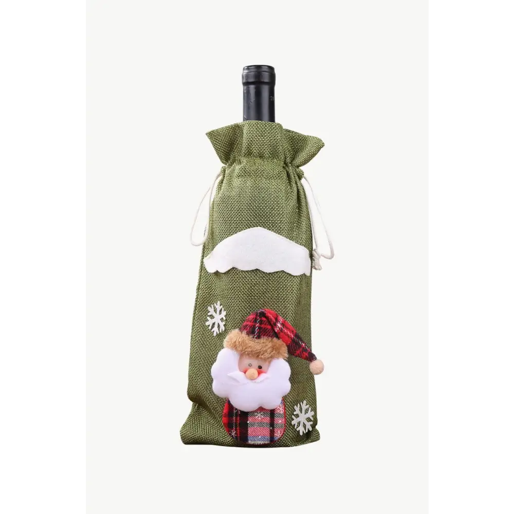 Christmas Gnome Bottle Cover