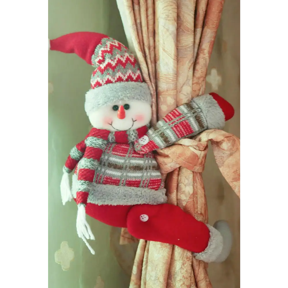 Christmas Santa Curtain Tieback