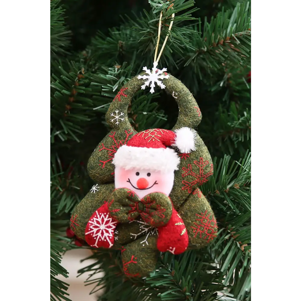 Christmas Snowflake Figure Hanging Widgets