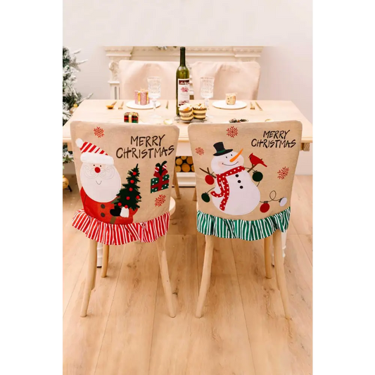 Christmas Snowman Chair Covers - CM Fashion