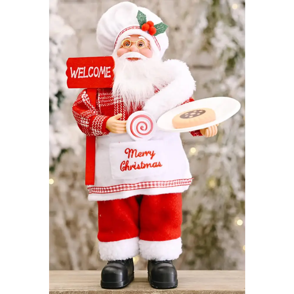 Christmas Standing Santa Claus Figure