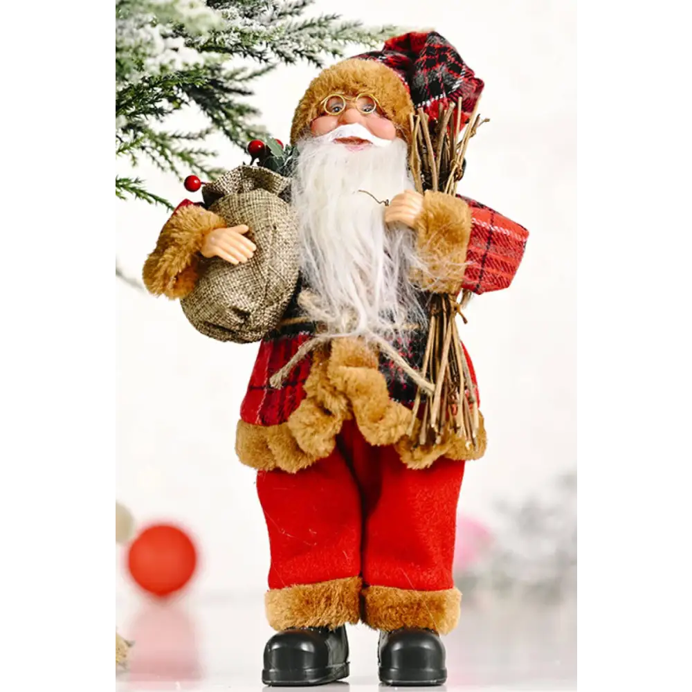 Christmas Standing Santa Claus Figure