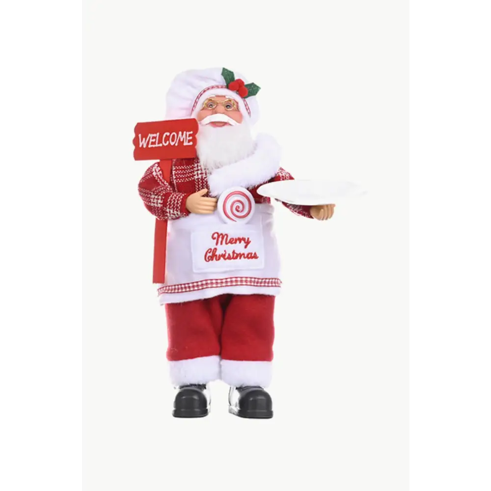 Christmas Standing Santa Claus Figure