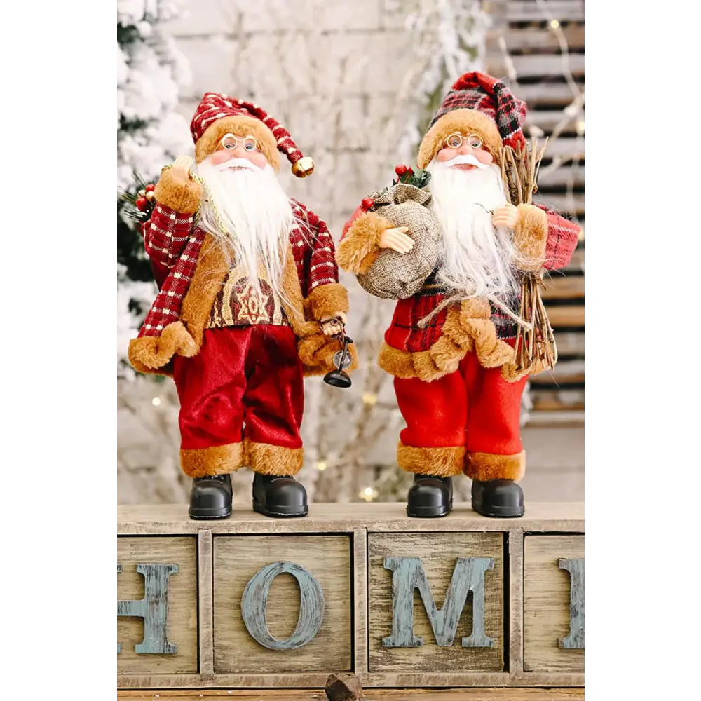 Christmas Standing Santa Claus Figure