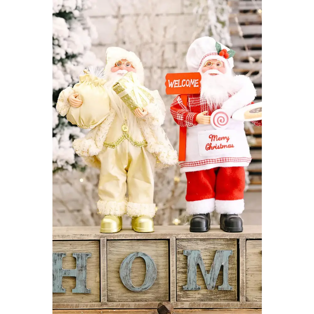 Christmas Standing Santa Claus Figure