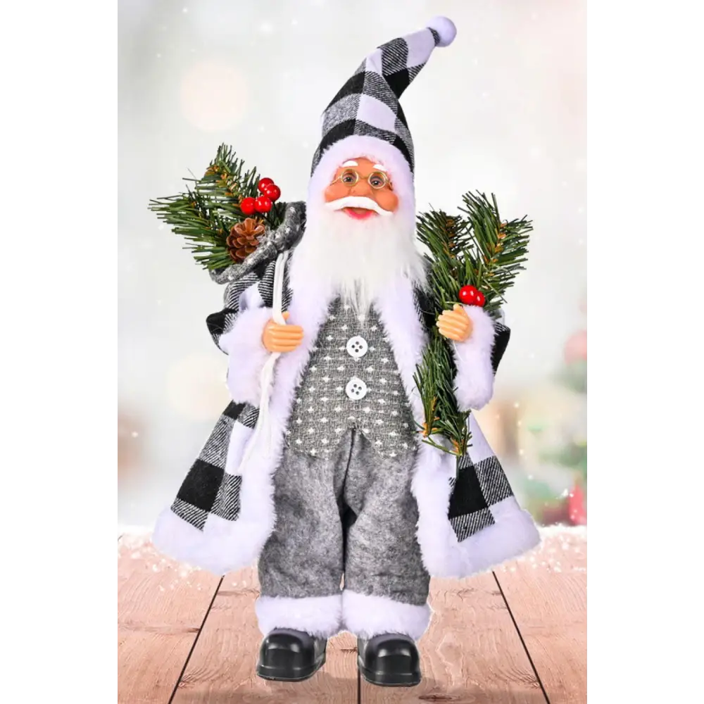 Christmas Standing Santa Claus Figure