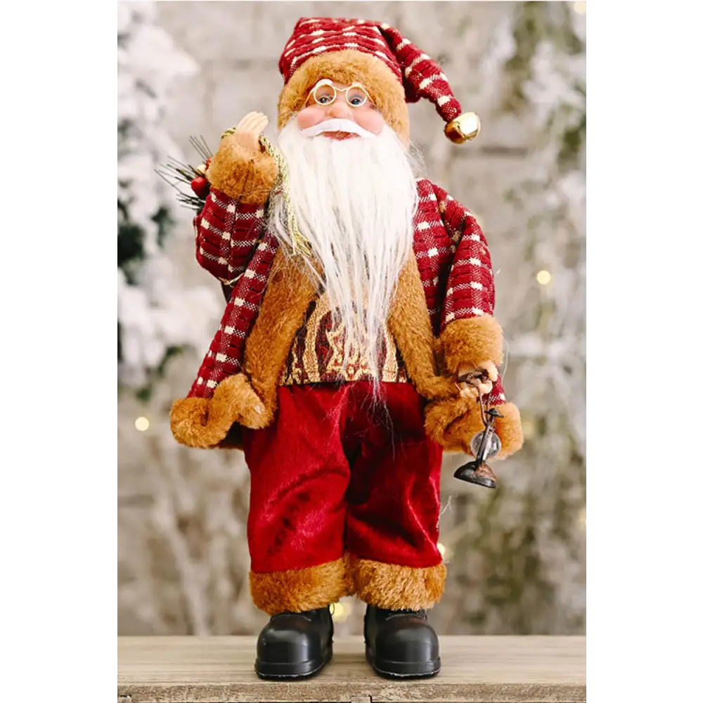 Christmas Standing Santa Claus Figure