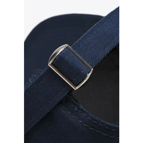 Classic Navy Cotton Baseball Cap