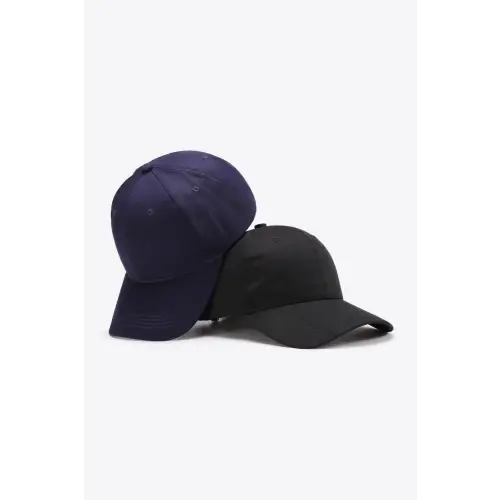 Classic Navy Cotton Baseball Cap