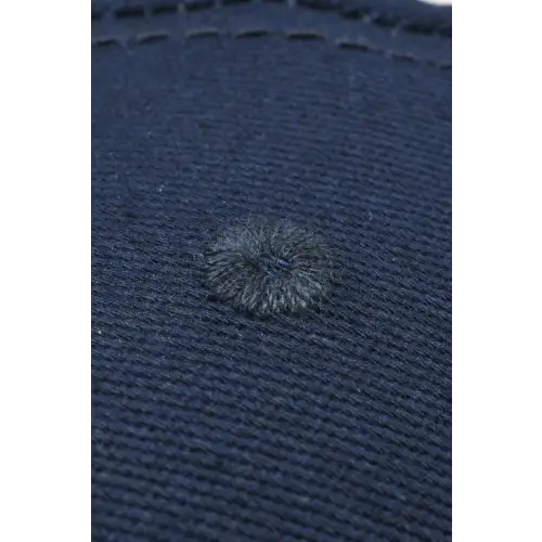 Classic Navy Cotton Baseball Cap