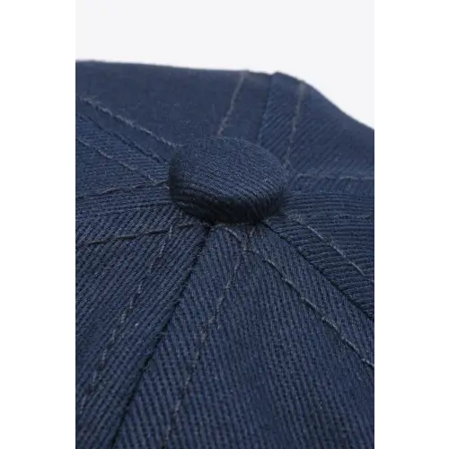 Classic Navy Cotton Baseball Cap