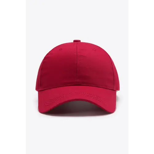 Classic Navy Cotton Baseball Cap