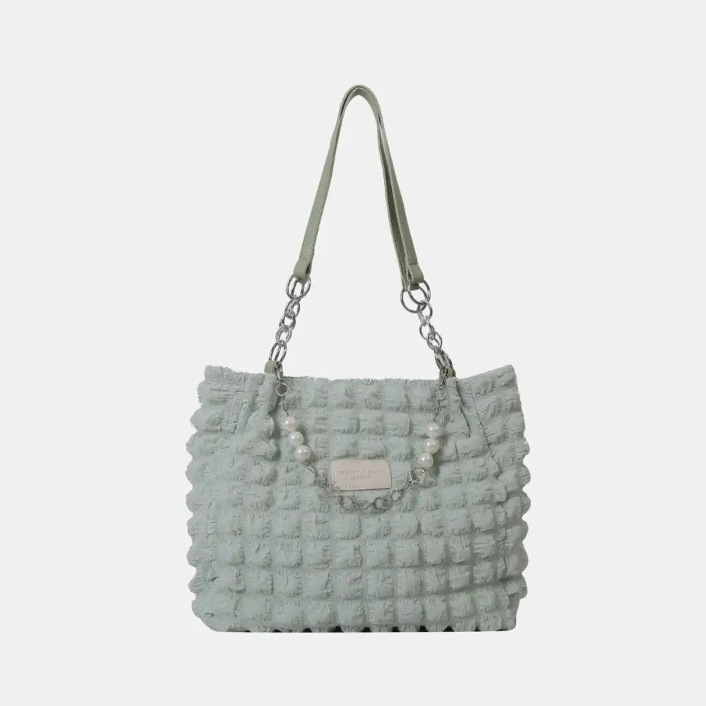 Dreamy Cloud Puffy Polyester Tote Bag for Stylish Adventures