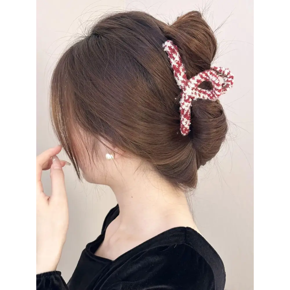 Contrast Hair Claw Clip