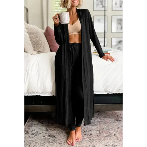 Cozy Chic Long Sleeve Cardigan and Pants Lounge Set