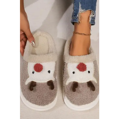 Cozy Elk Slippers