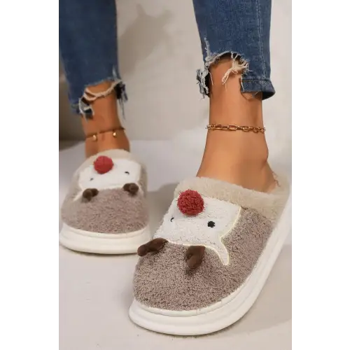 Cozy Elk Slippers